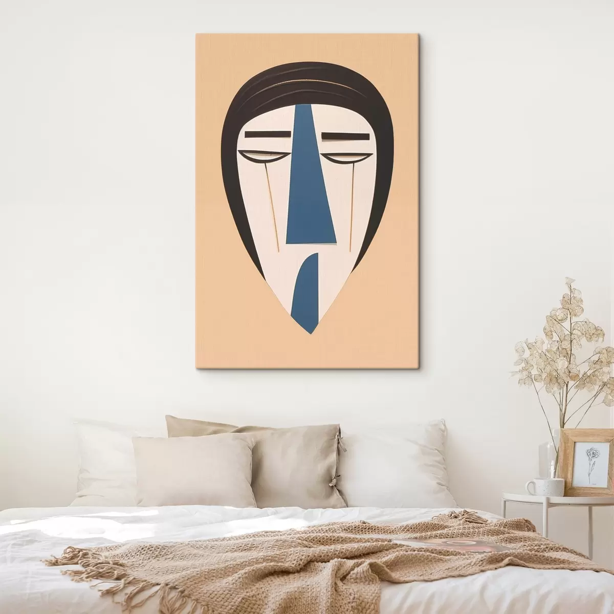 Obraz Abstraktní tvář Č. s45084