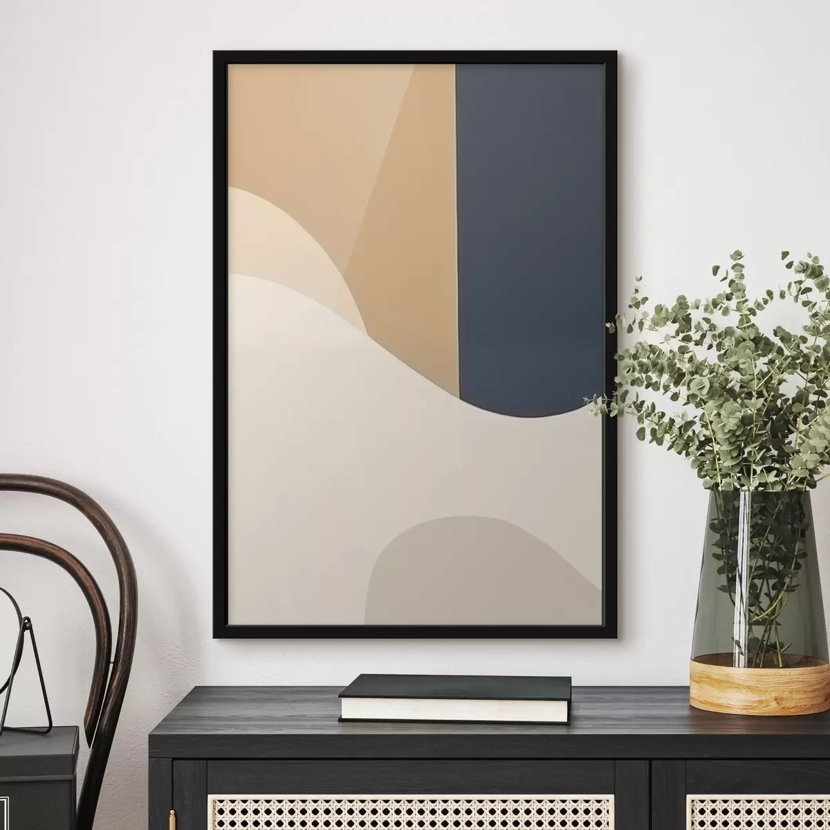 Poster Abstraktní vlny f45073