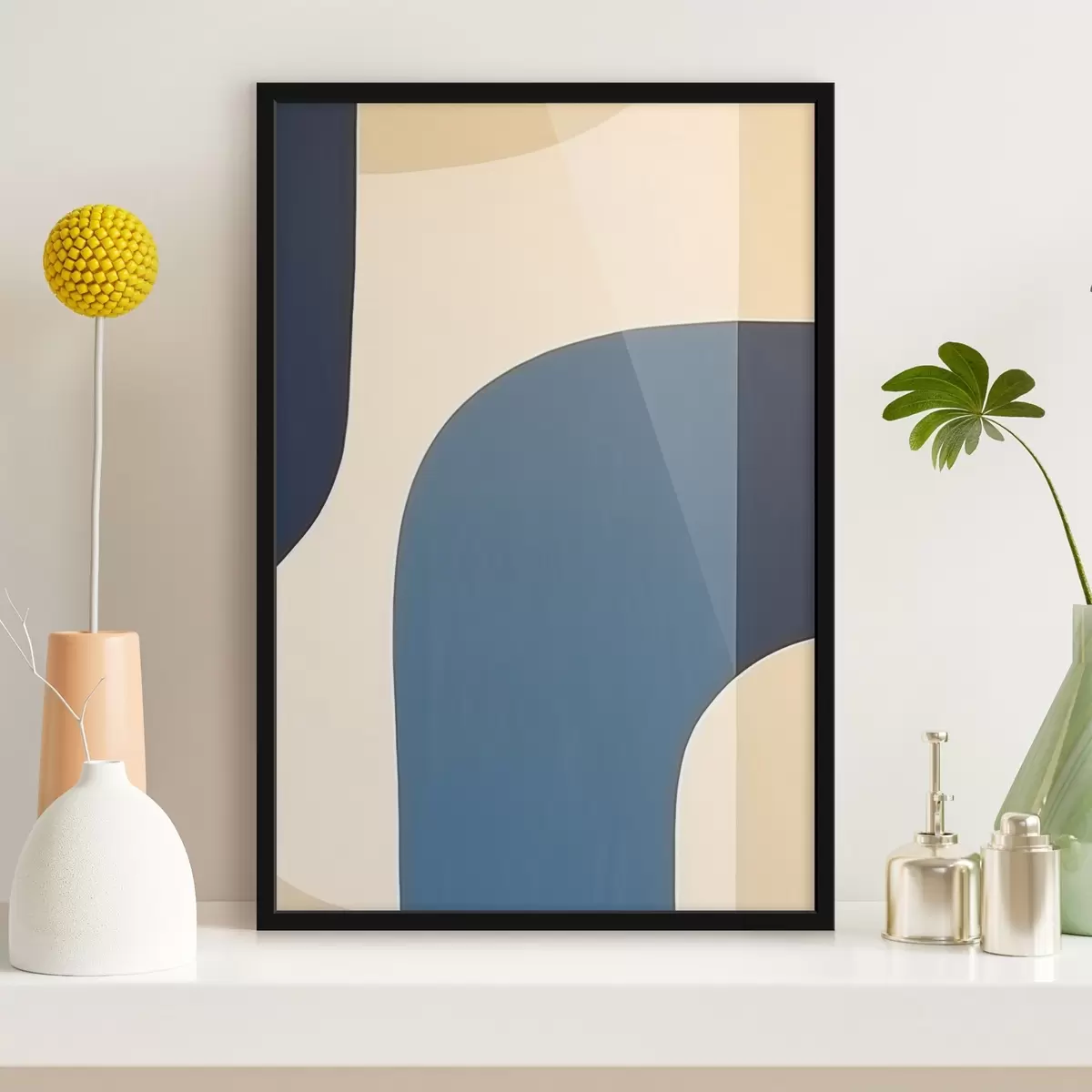 Poster Abstraktní vlny f45074