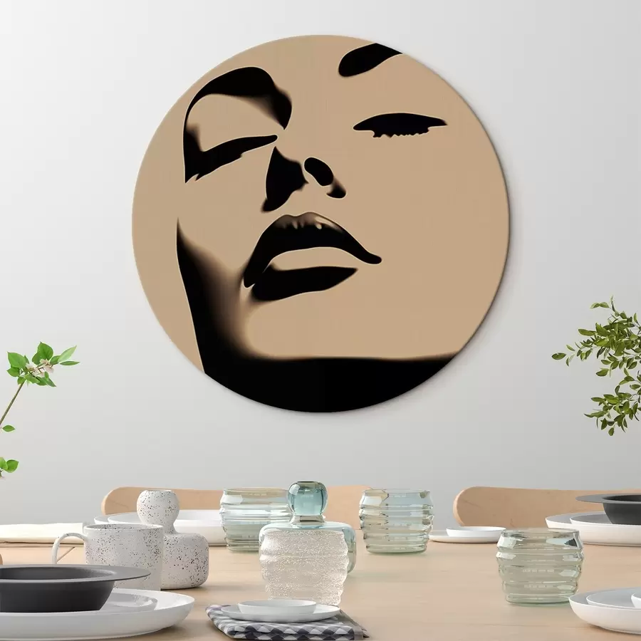 Obraz Silueta ženské tváře Č. r45071