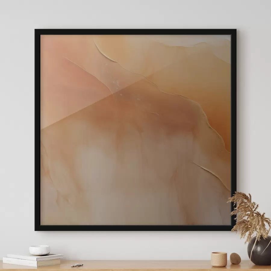 Fototapet zemité tóny, jemné vrstvy, minimalismus, akvarelový styl, abstraktní pohyb, klid f45107