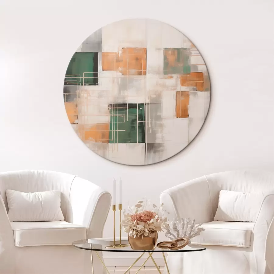 Obraz Geometrické abstrakce Č. r45121