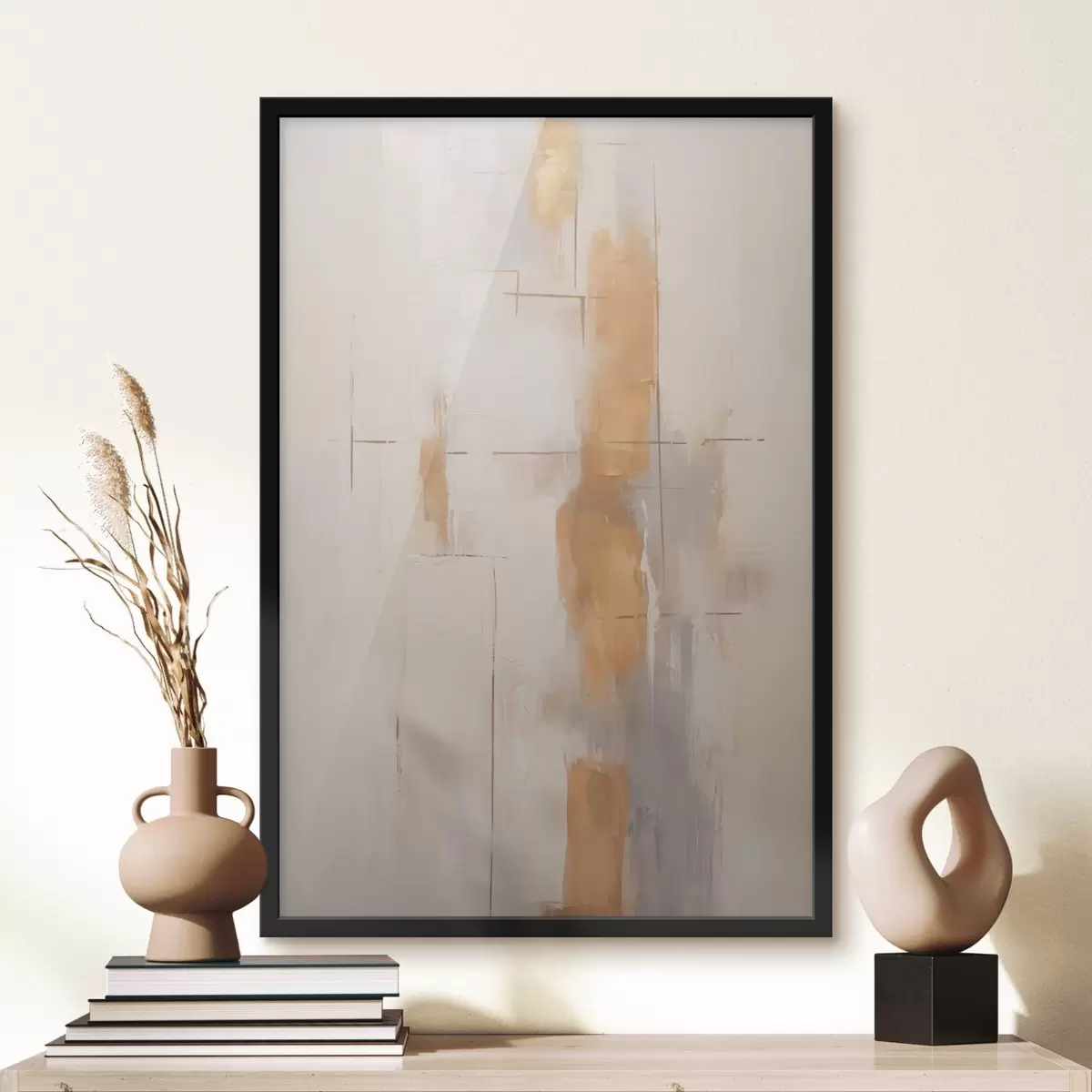 Poster Abstraktní tahy a linie f45113