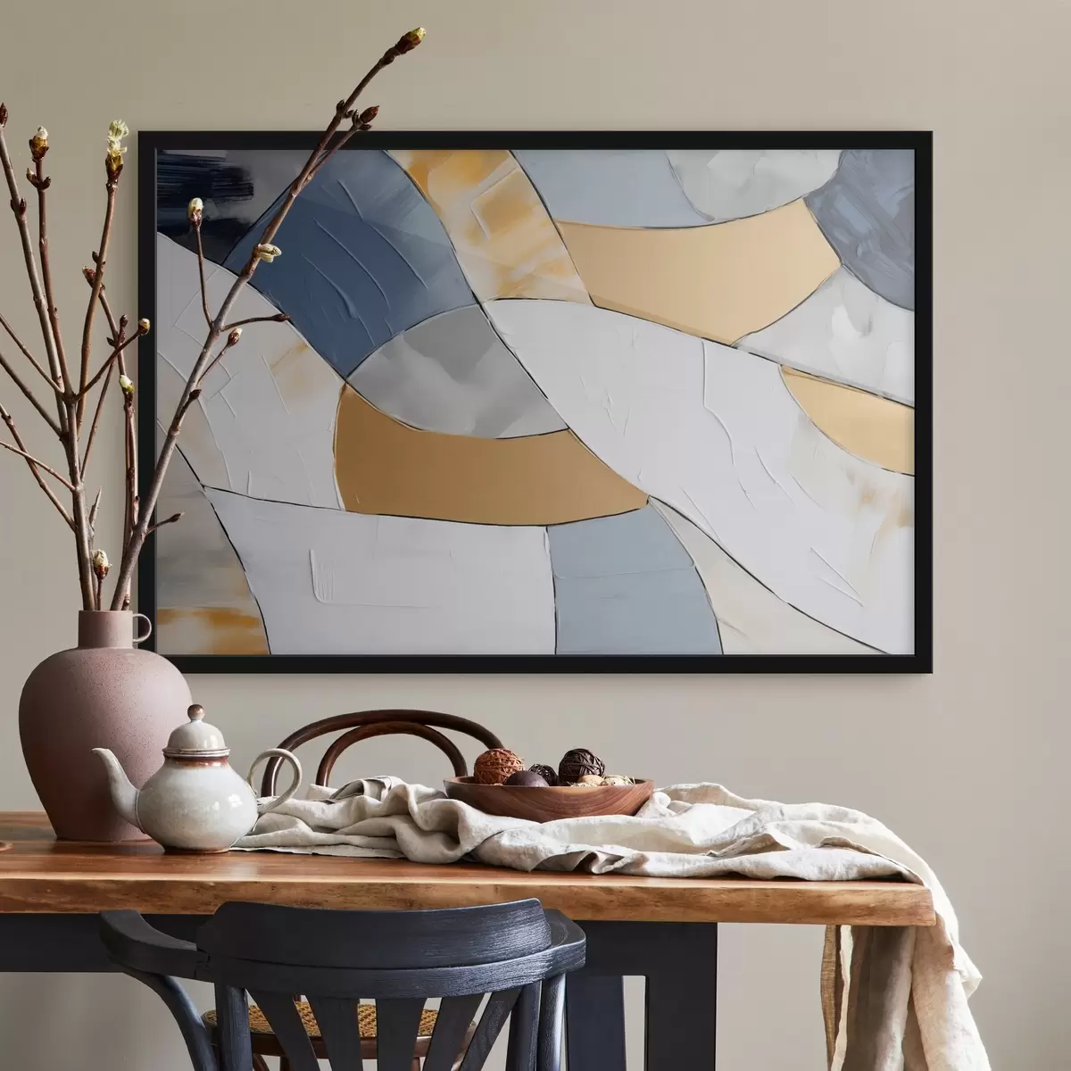 Poster Moderní geometrická abstrakce f45118