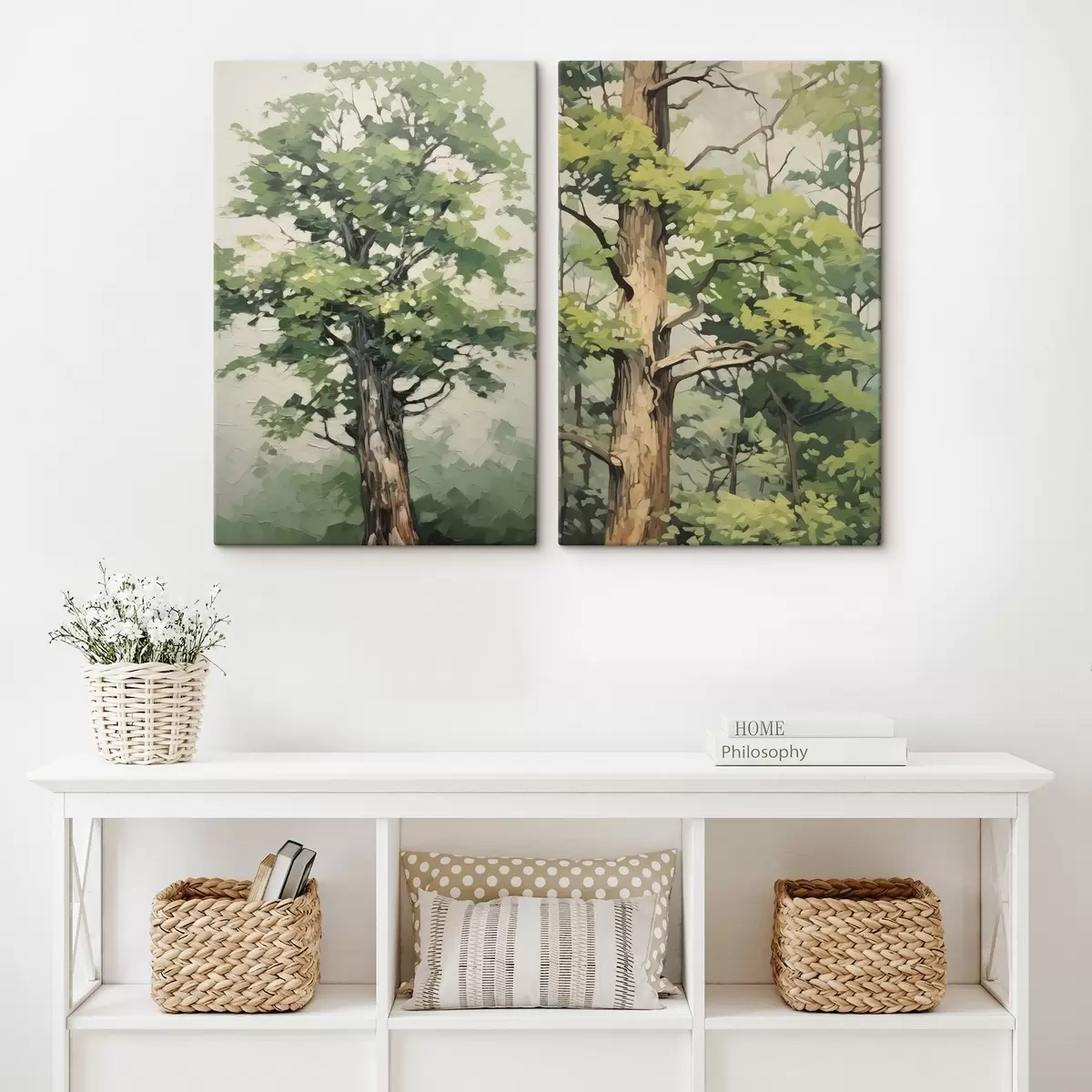 Obraz Malba imitující dřevo Č. m00503