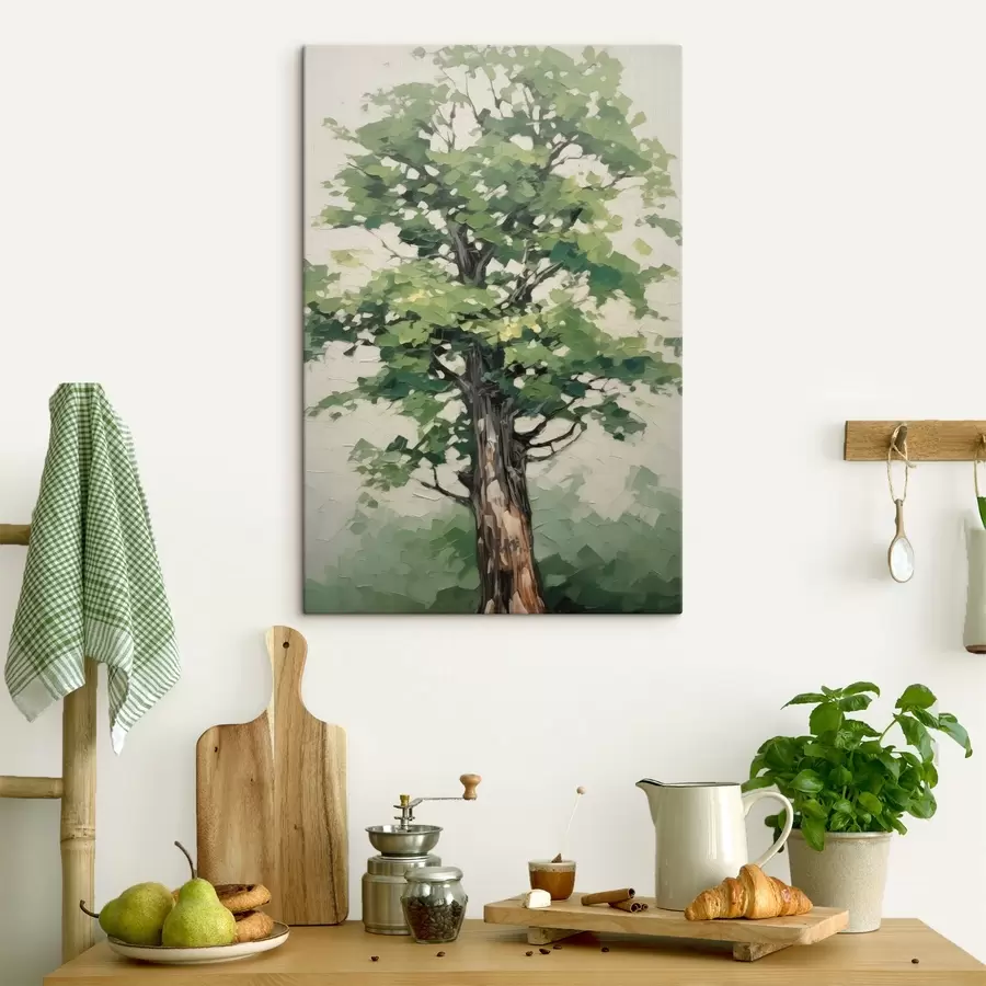 Obraz Malba imitující dřevo Č. s45116