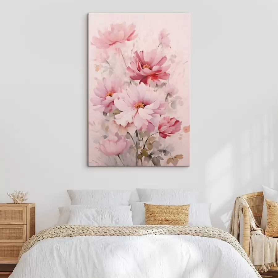 Obraz Kytice květin imitace malby Č. s45120