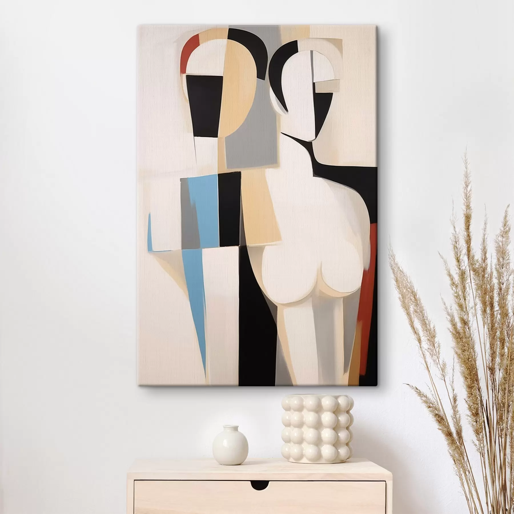 Obraz Abstraktní portrét páru Č. s45123