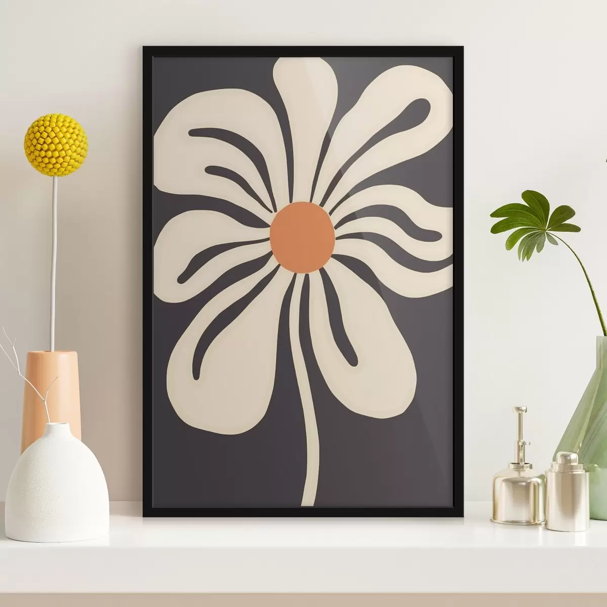 Poster Stylizovaná květina f45150