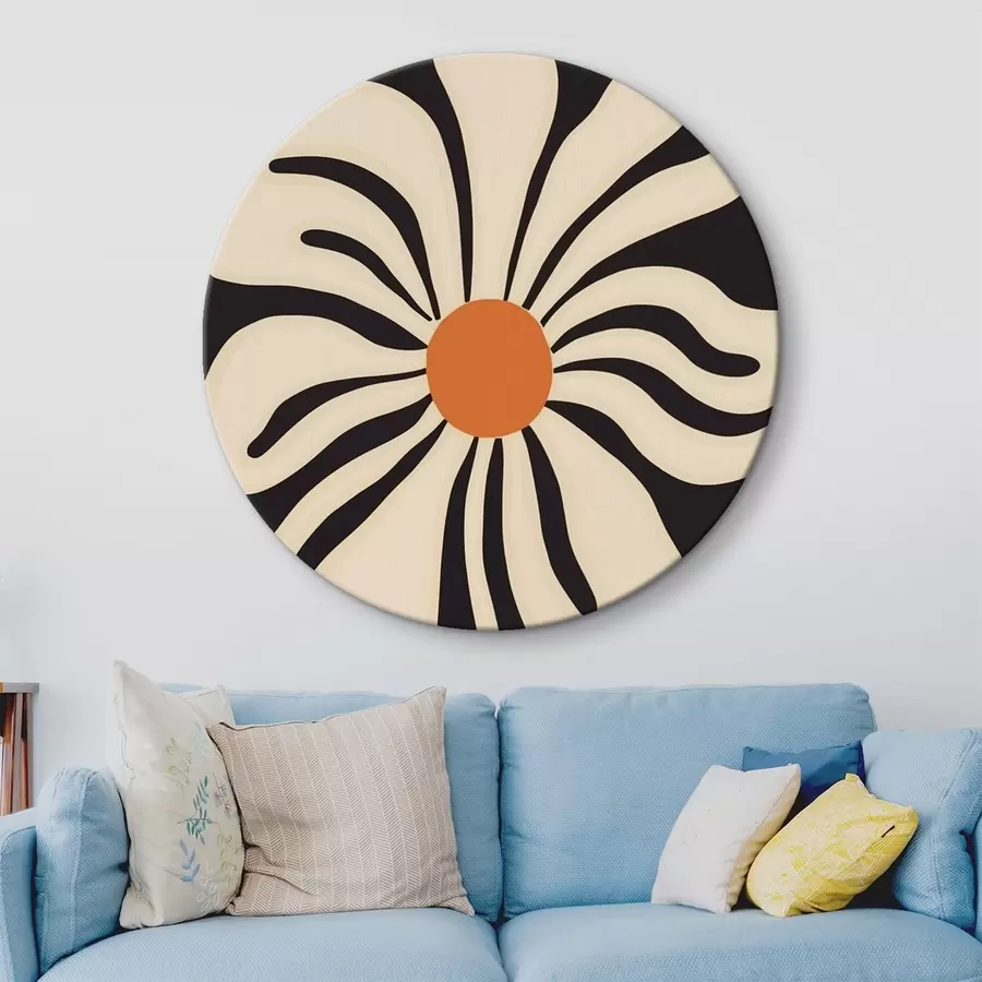 Obraz Stylizovaná květina Č. r45150