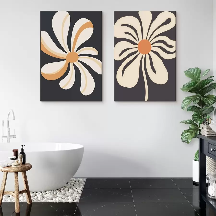 Obraz Grafické květiny Č. m00512