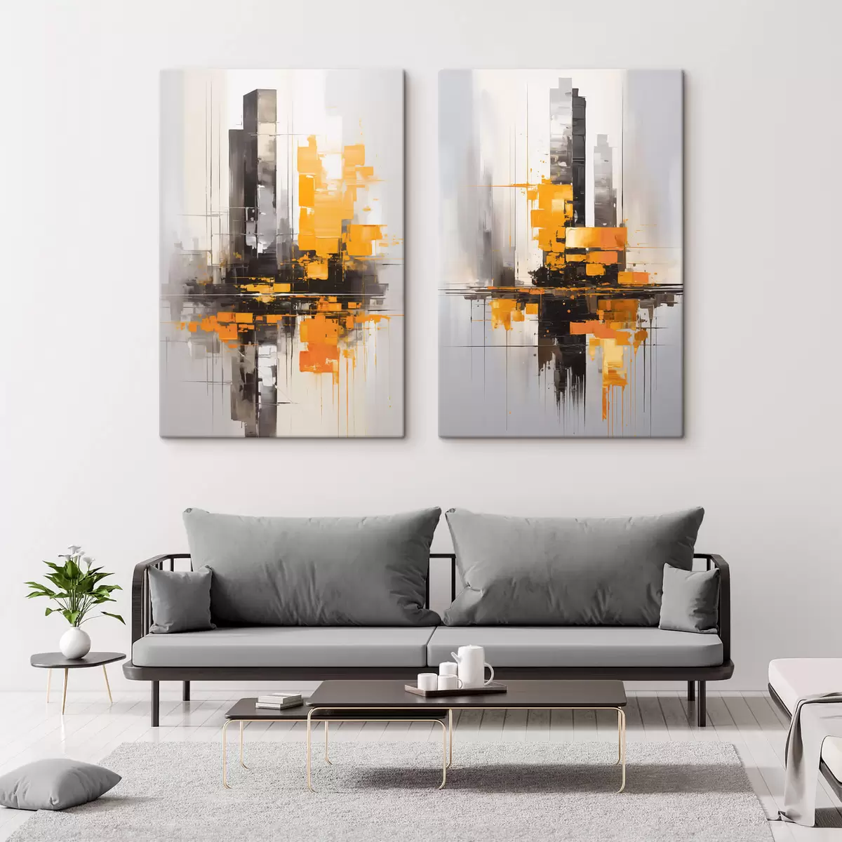 Obraz Abstraktní mrakodrapy Č. m00515