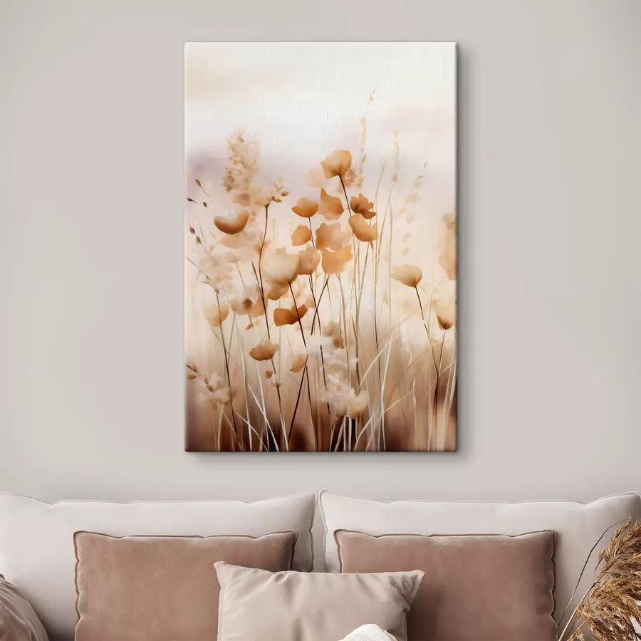 Obraz Abstraktní květy Č. s44413