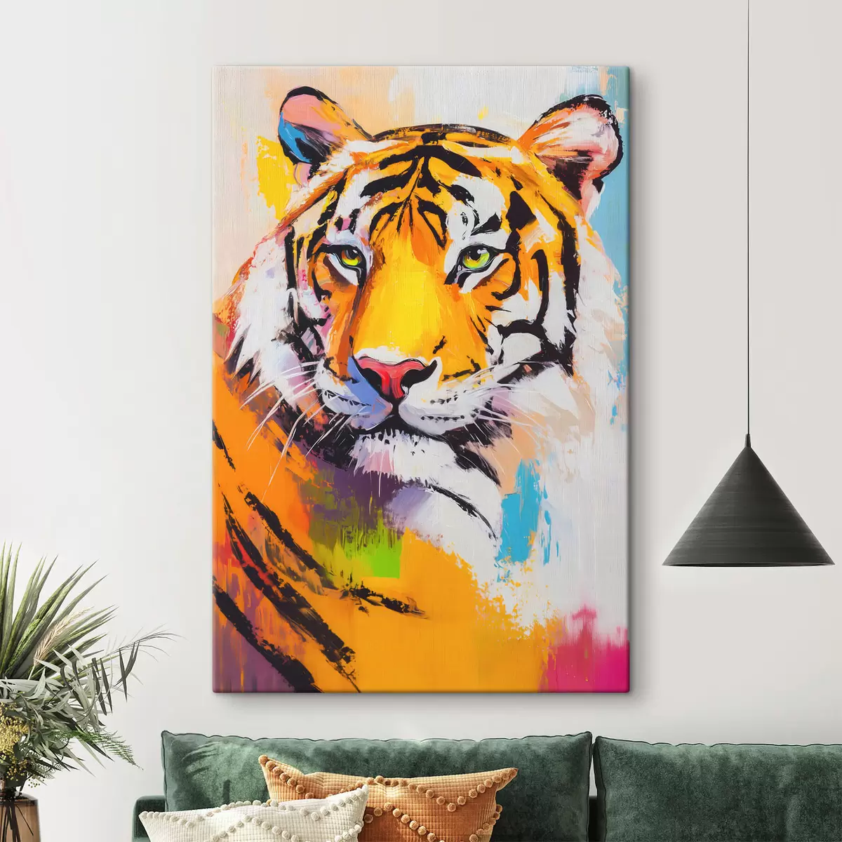 Obraz Portrét tygra Č. s45069