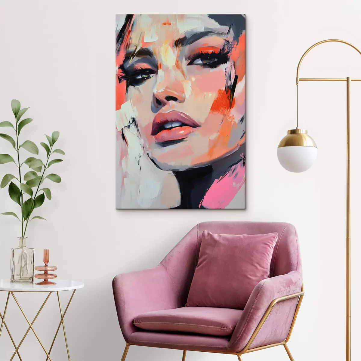 Obraz Portrét ženy Č. s45135