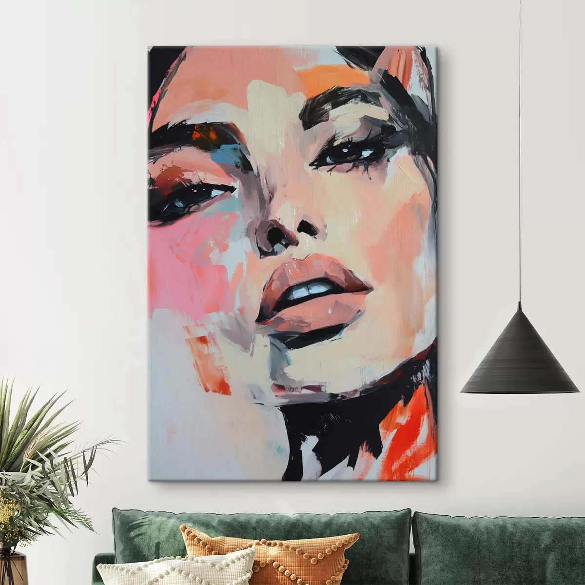 Obraz Portrét ženy Č. s45136