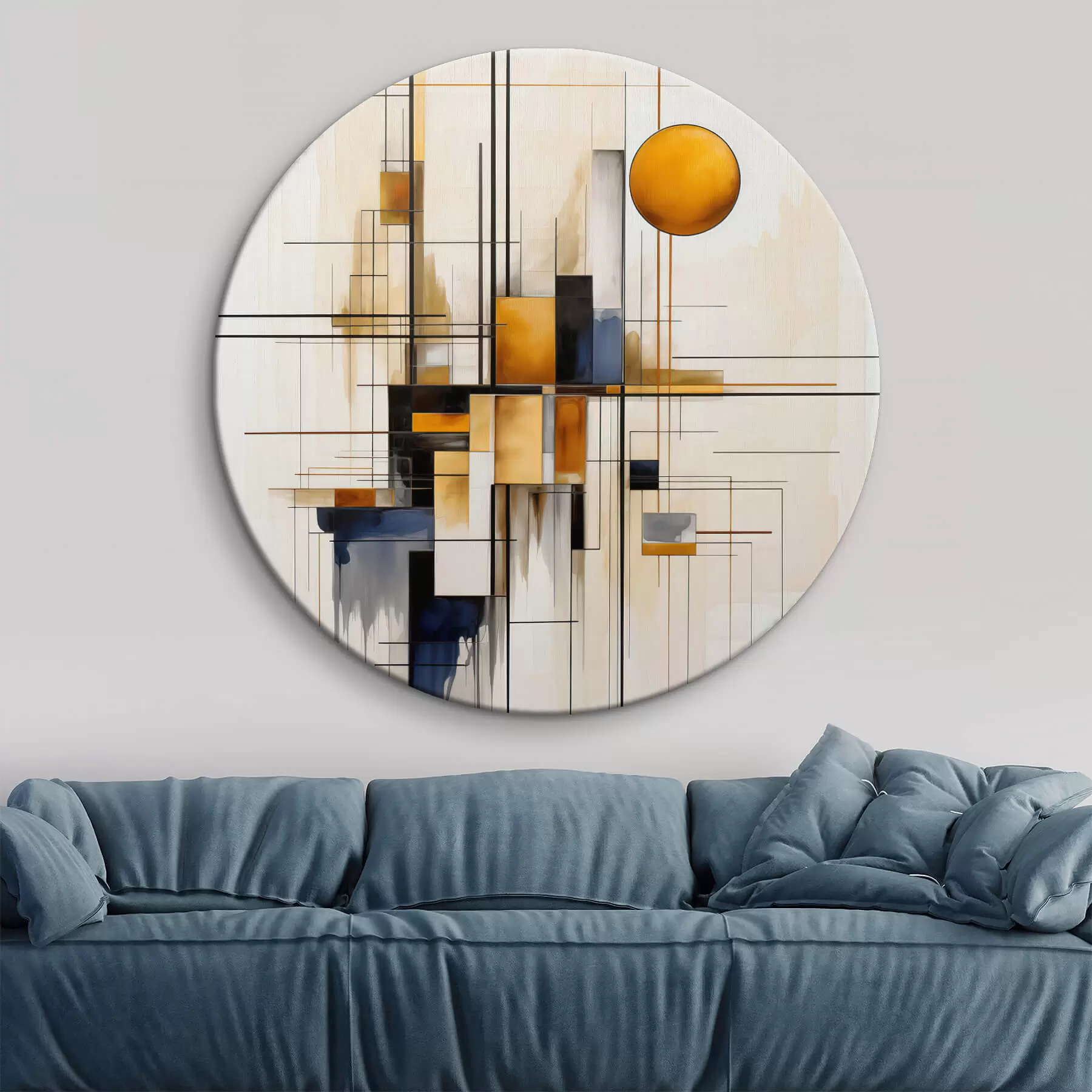 Obraz Geometrické abstrakce Č. r45159