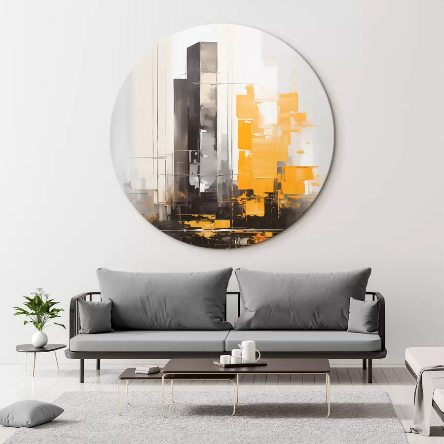 Obraz Abstrakce s mrakodrapy Č. r45162