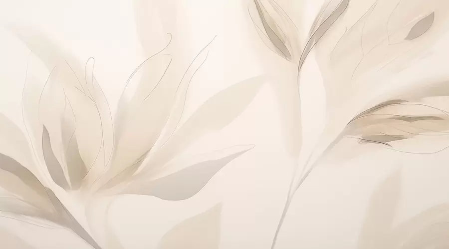 Fototapet Lehké abstraktní listy w04243