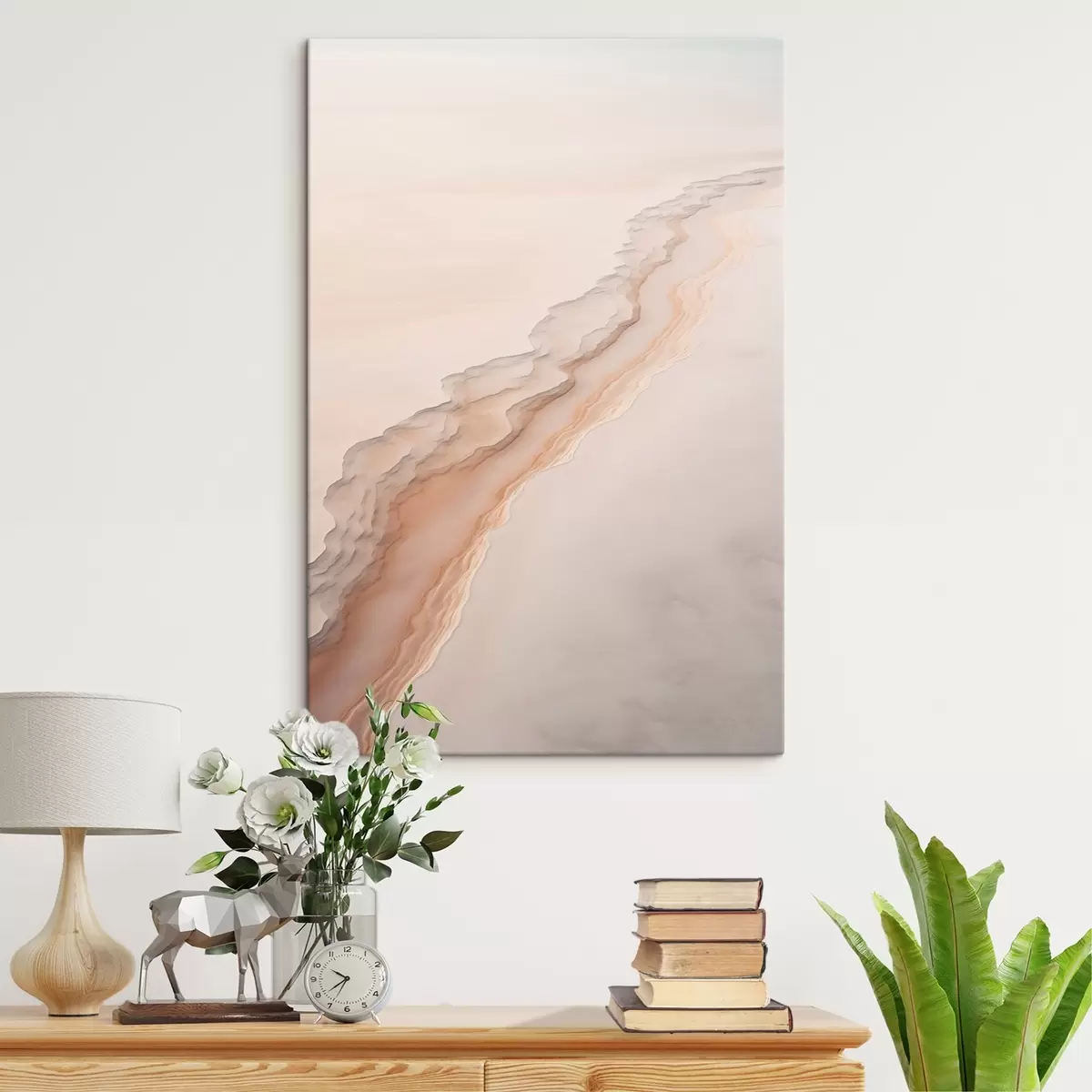 Obraz Minimalistická pouštní krajina Č. s45205