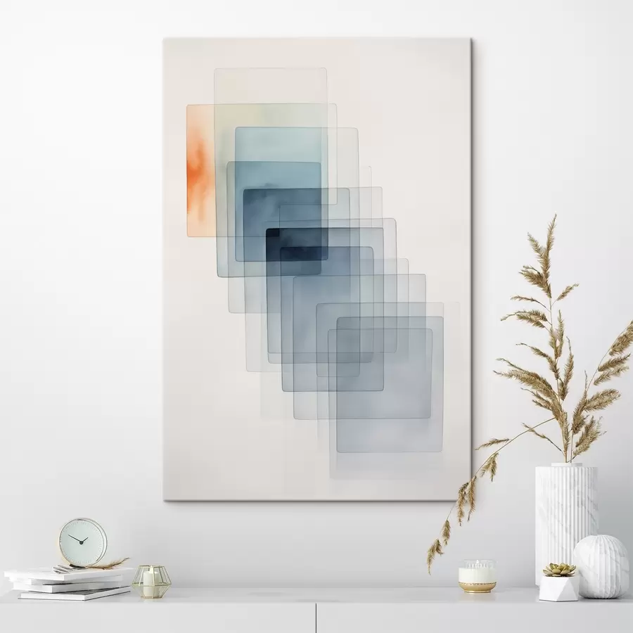 Obraz Minimalistická geometrická abstrakce Č. s45213