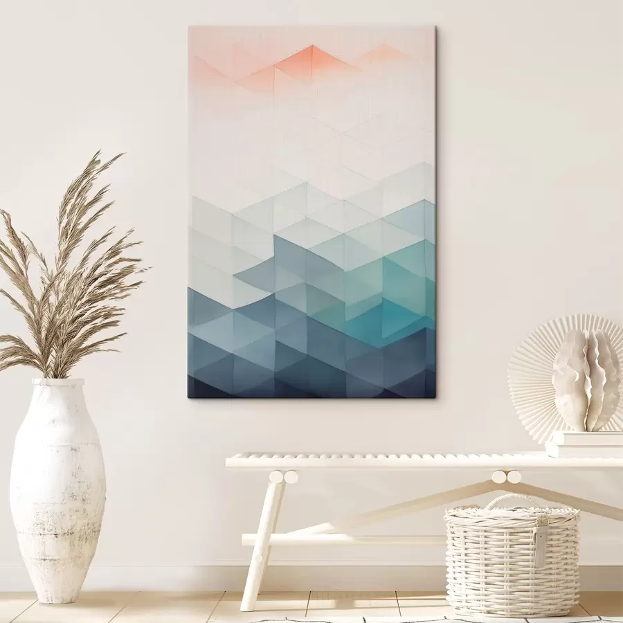 Obraz Moderní geometrická abstrakce Č. s45214