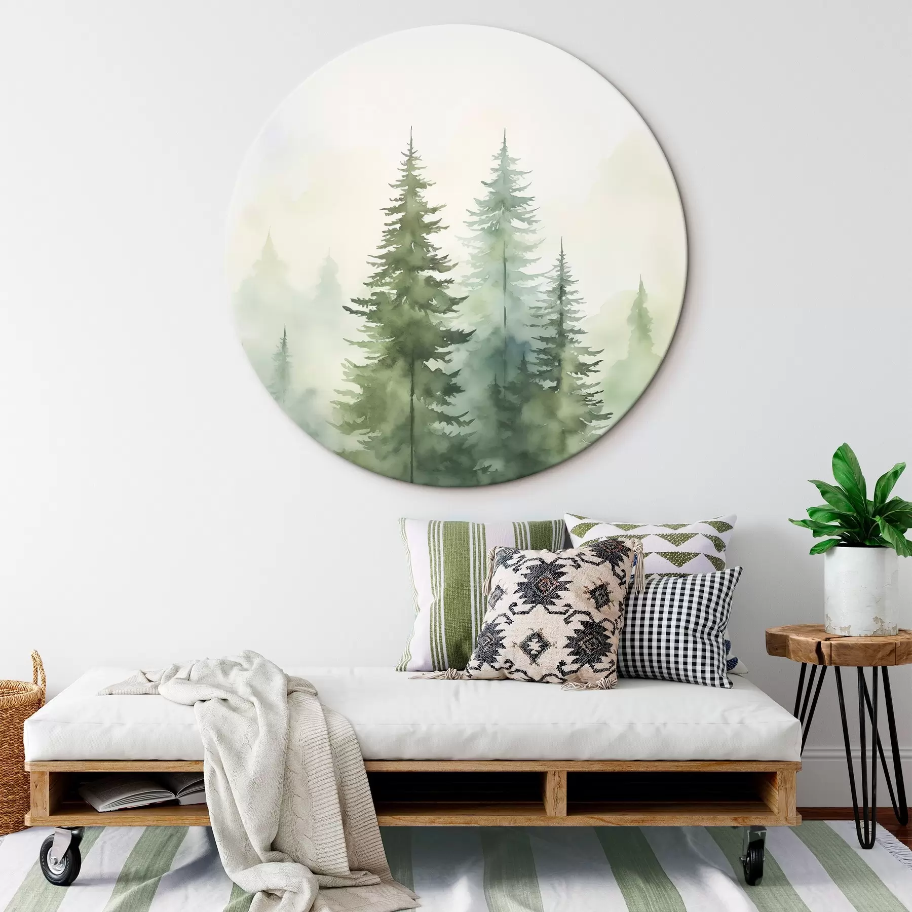 Obraz Jedle v mlze Č. r45208