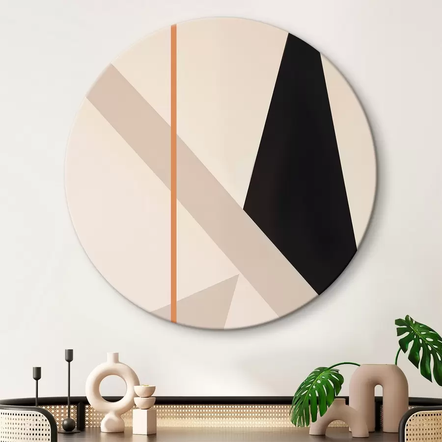 Obraz Geometrické abstrakce Č. r45211