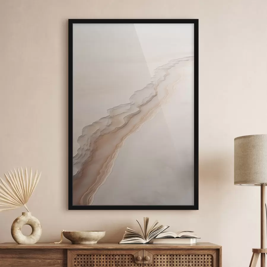 Obraz Minimalistická pouštní krajina Č. f45205