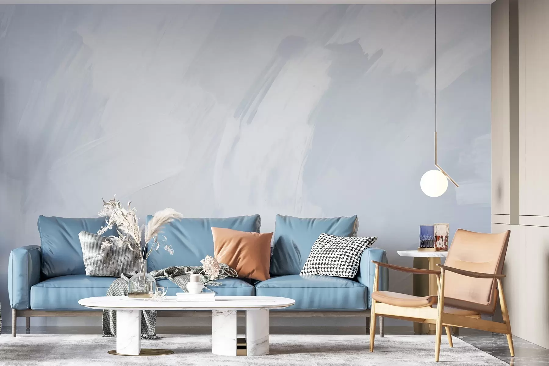 Fototapet Abstraktní tahy s imitací opotřebované textury w04291