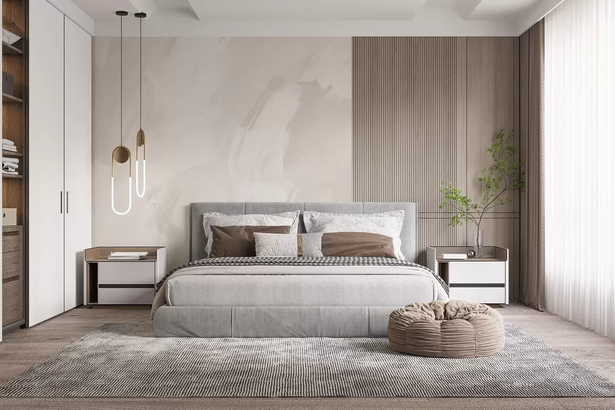 Fototapet Abstraktní tahy s imitací opotřebované textury w04291v2