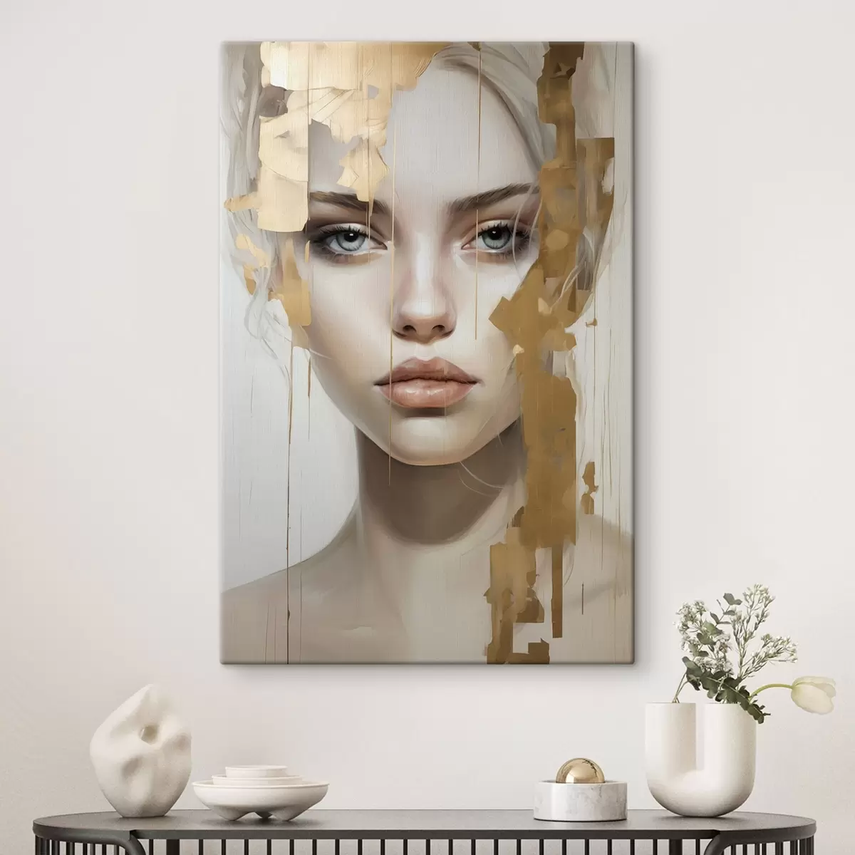 Obraz Abstraktní portrét Č. s45215