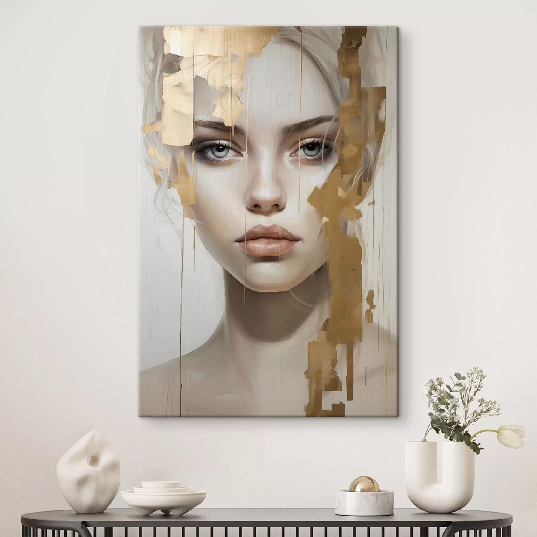 Obraz Abstraktní portrét Č. s45215