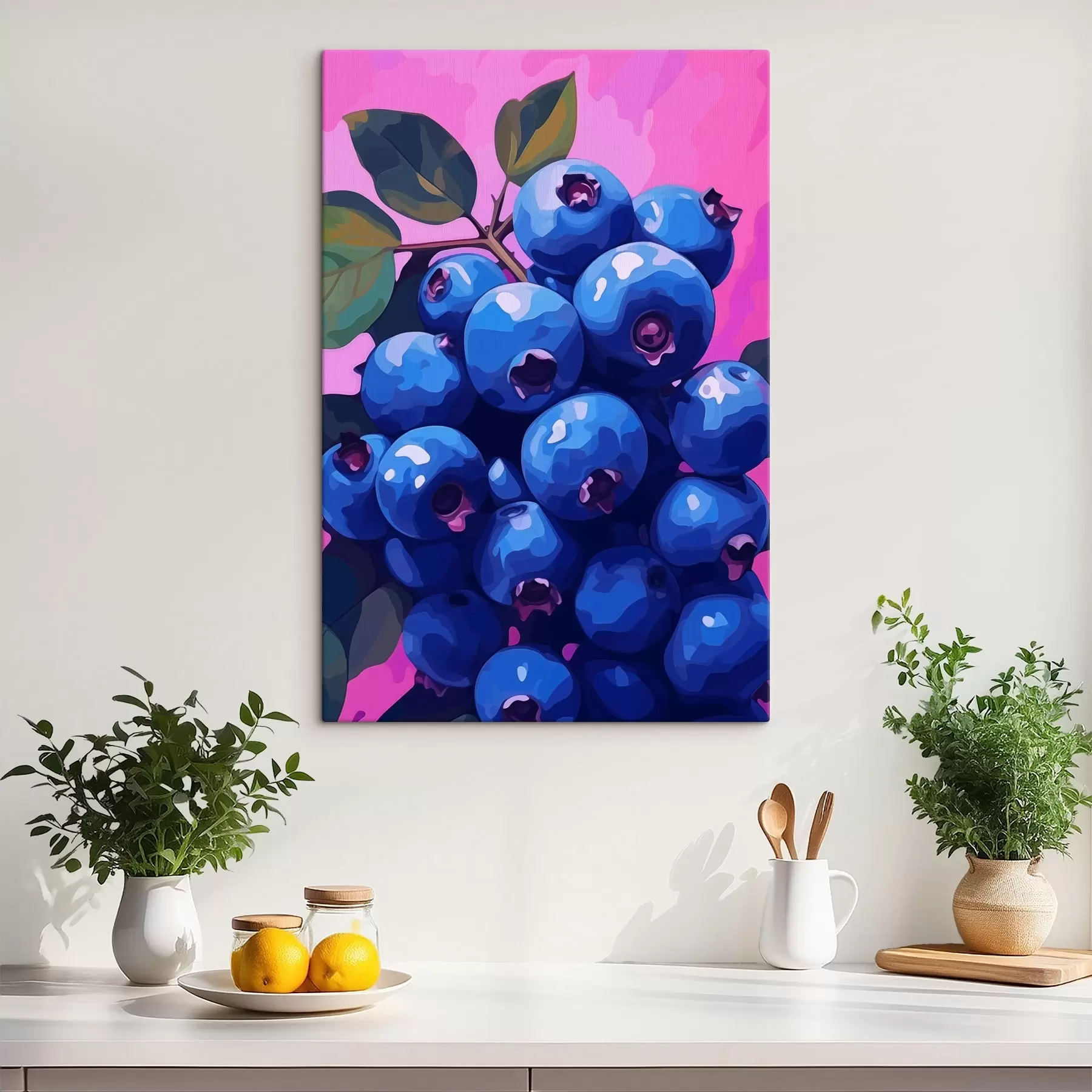 Obraz Šťavnaté borůvky Č. s45224