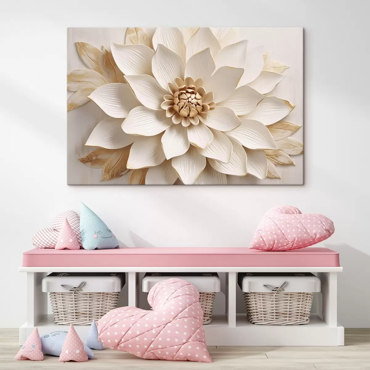 Obraz Objemová květina Č. s45225