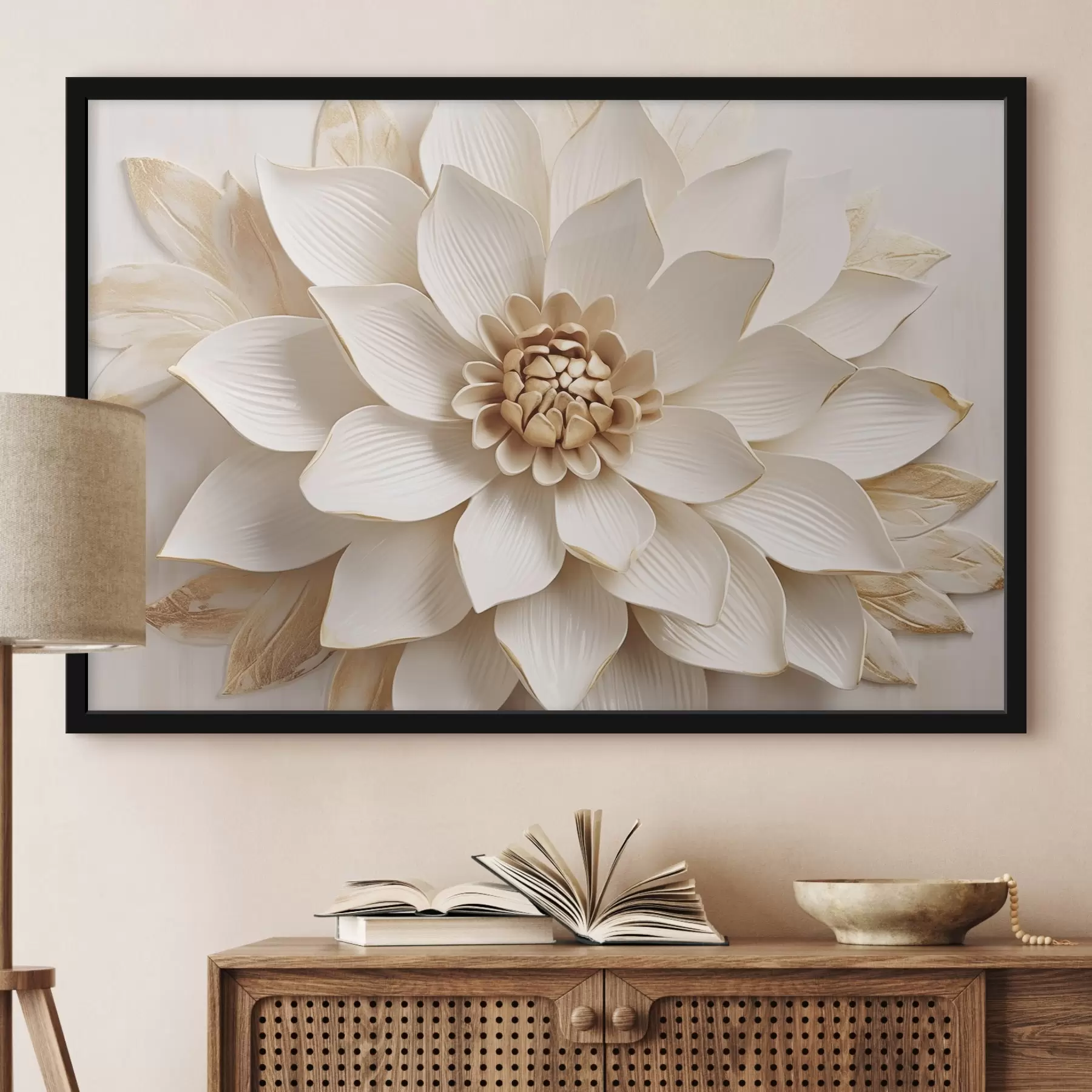 Fototapet Objemová květina f45225