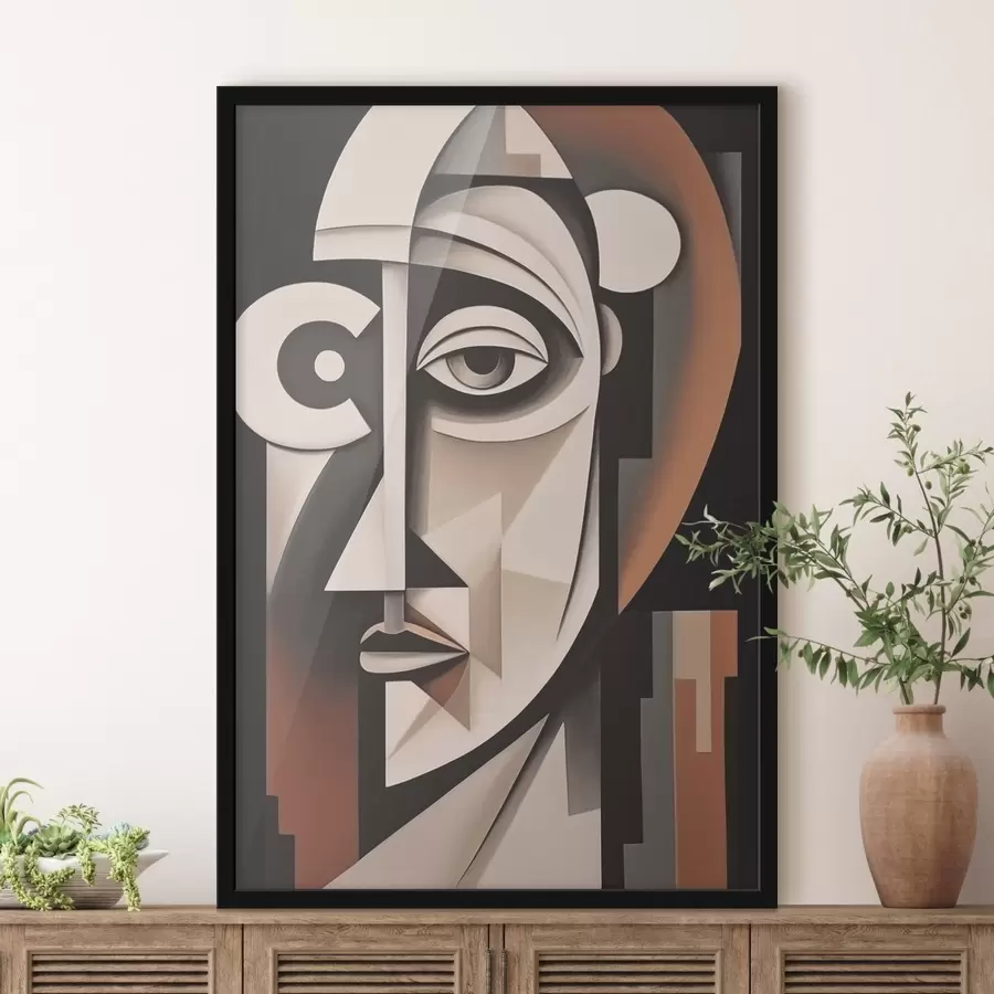 Fototapet Kubistický vzhled f45228