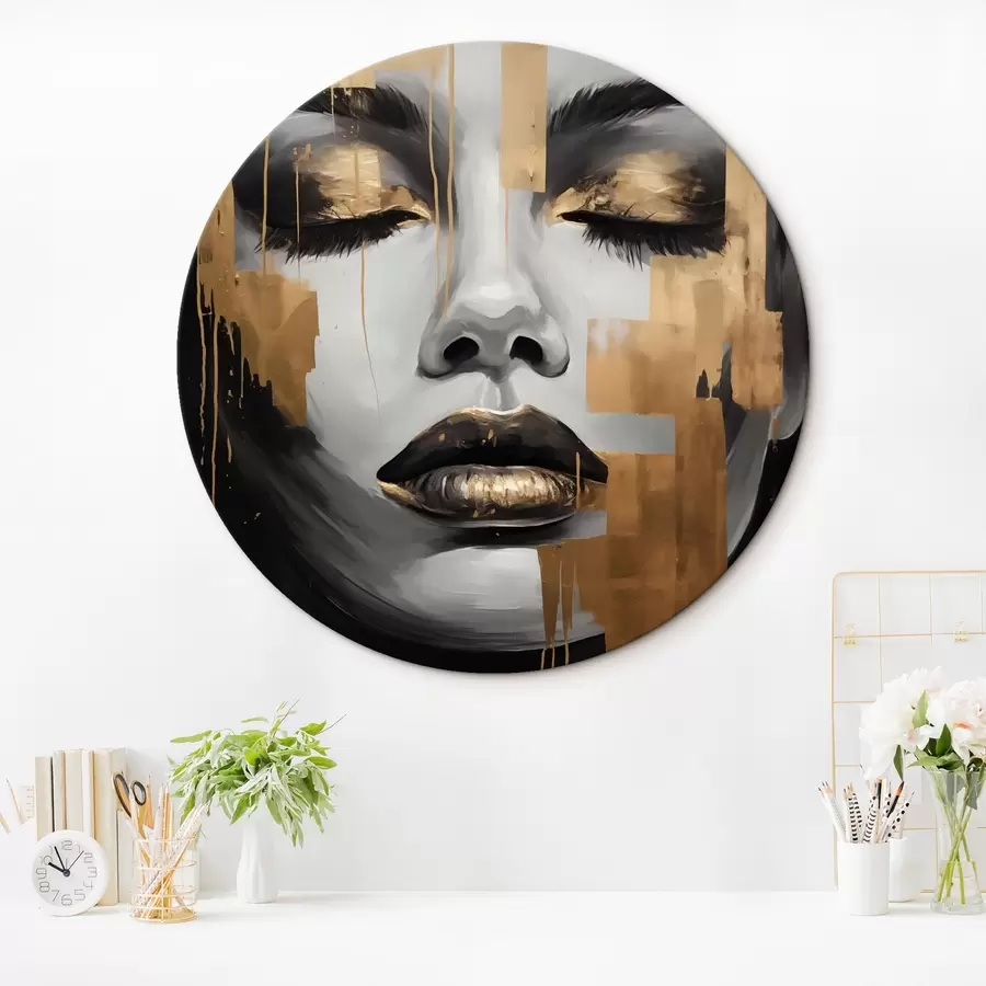 Obraz Grafický obličej Č. r45225