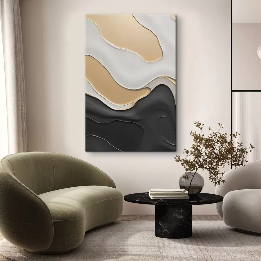 Obraz Abstraktní elegantní křivky Č. s45203