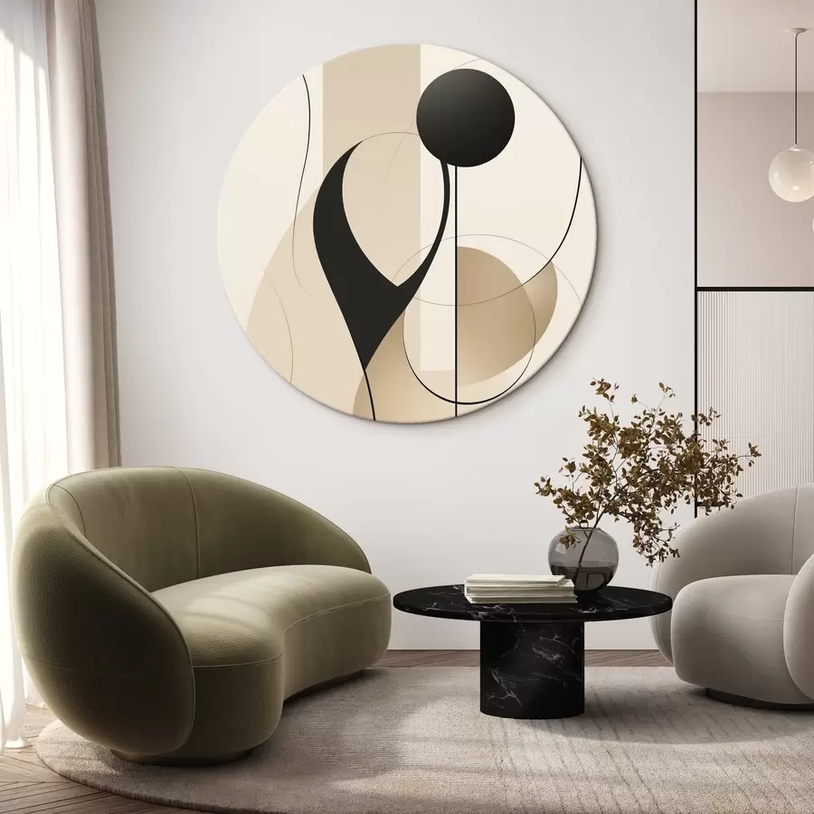 Obraz Abstraktní křivky a tvary Č. r45197