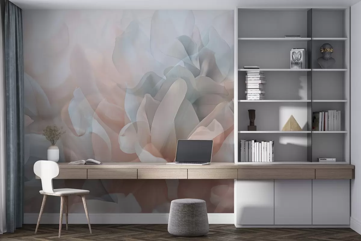 Fototapet Poloprůhledné květiny w04320v1