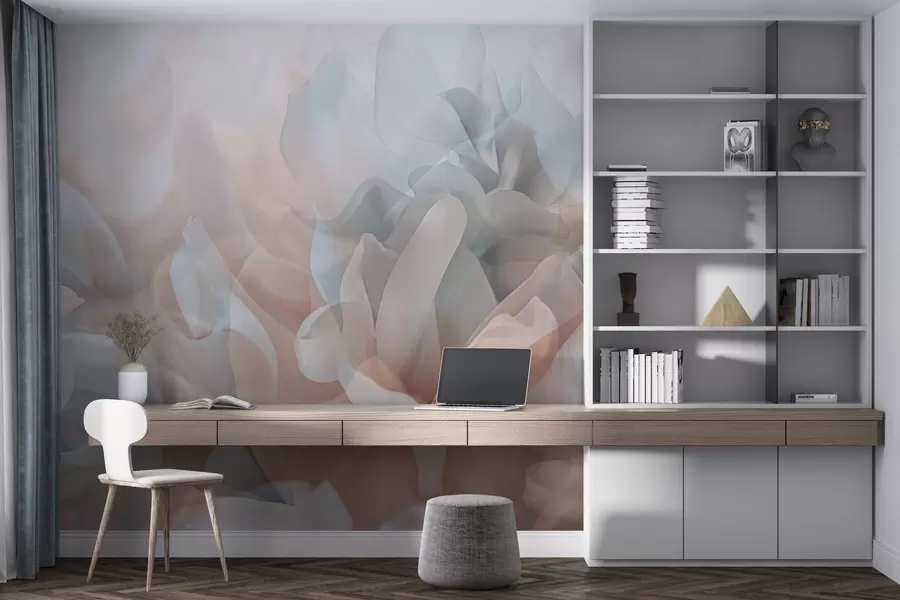 Fototapet Poloprůhledné květiny w04320v1