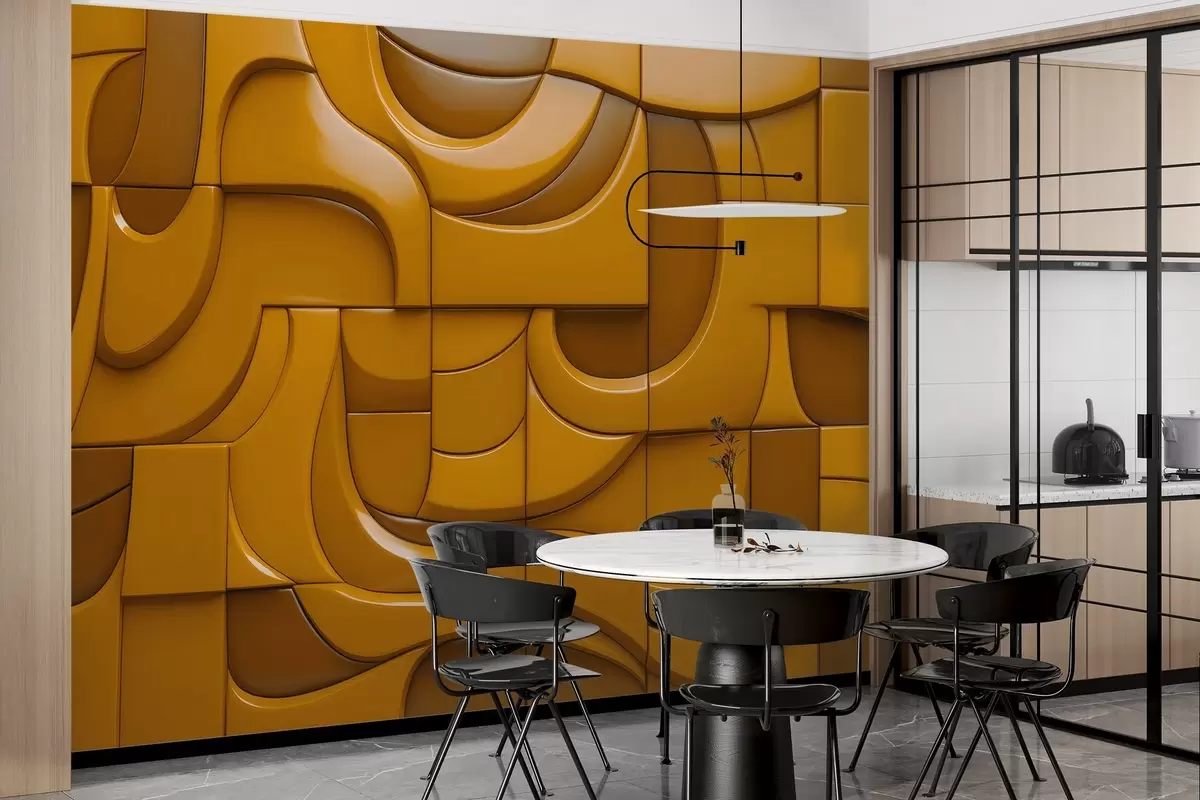 Fototapet Malovaná reliéfní stěna w04321