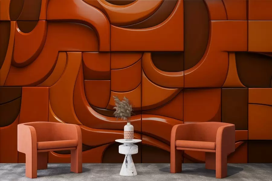 Fototapet Malovaná reliéfní stěna w04321v1