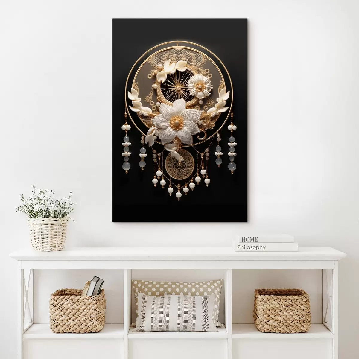 Obraz Abstrakce na tmavém pozadí Č. s44552