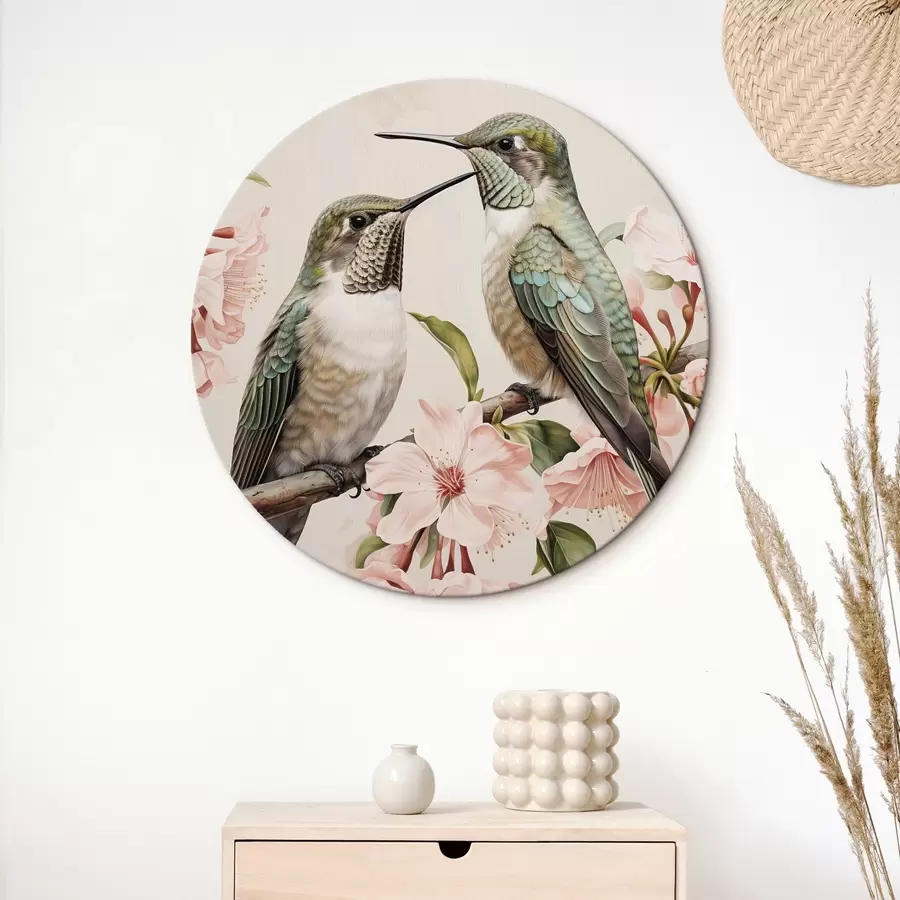 Obraz Pár ptáků na větvi Č. r44550