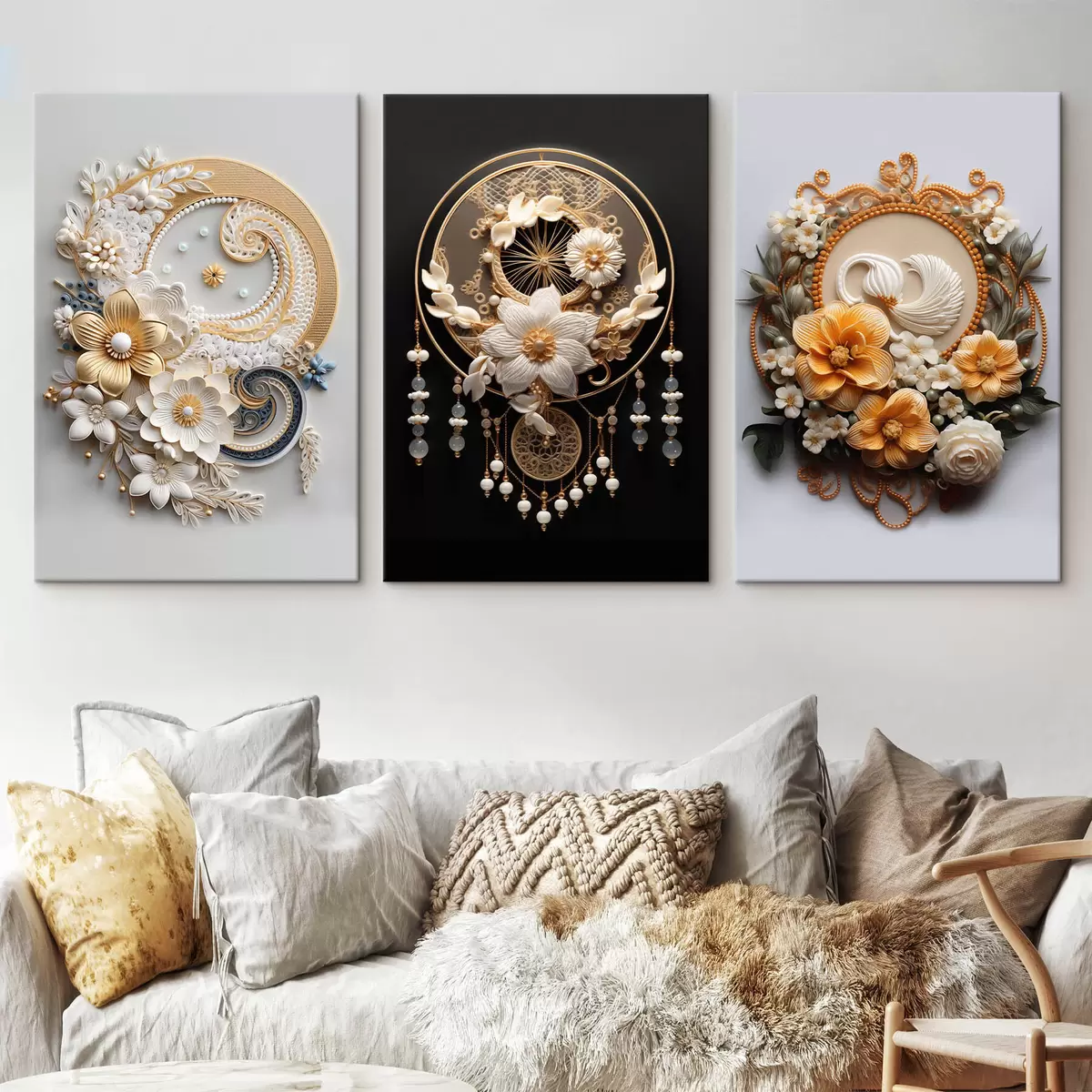 Obraz Abstraktní kompozice květin Č. m00561