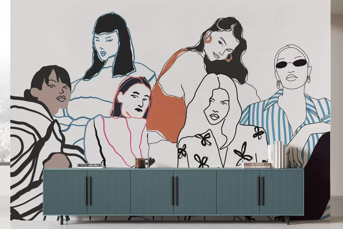 Fototapet Dívky w04359v1