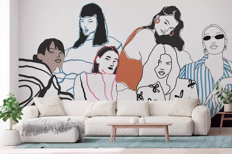 Fototapet Dívky w04359v1