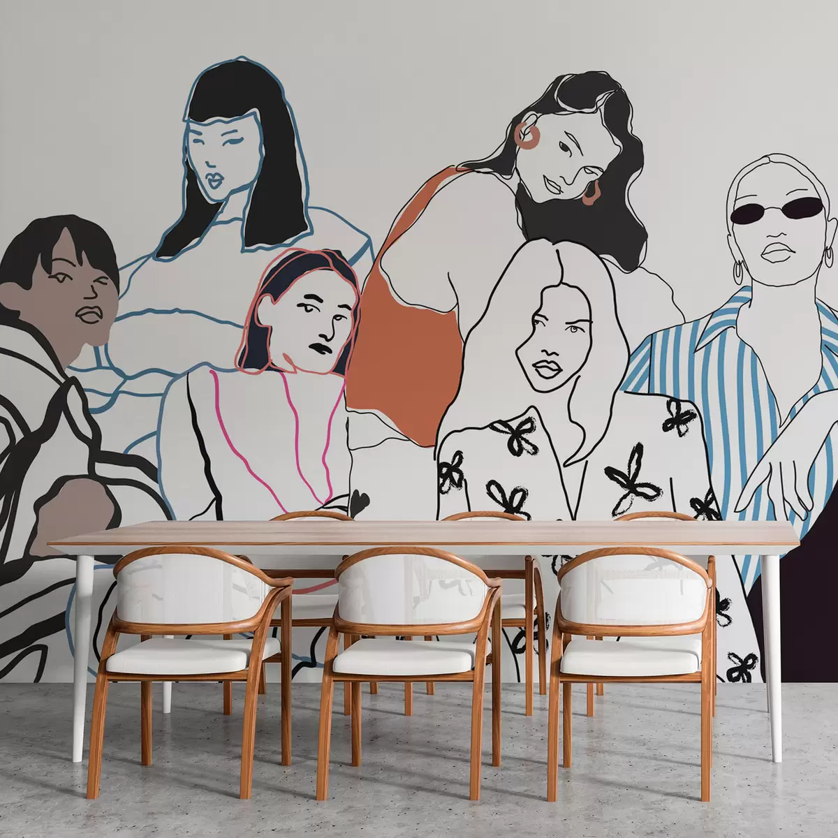 Fototapet Dívky w04359v1